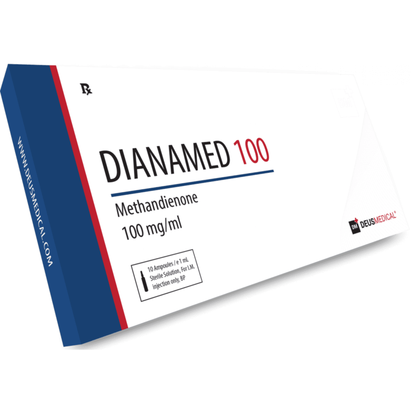 DIANAMED 100 (METHANDIENONE) INJIZIERBARES STEROID IN AMPULLEN