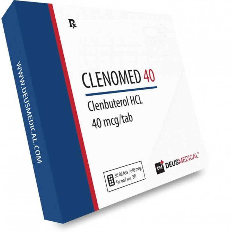 CLENOMED 40 AMINA SIMPATOMIMÉTICA EN COMPRIMIDOS