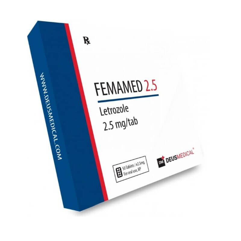 FEMAMED 2.5 INHIBIDOR DE AROMATASA EN COMPRIMIDOS