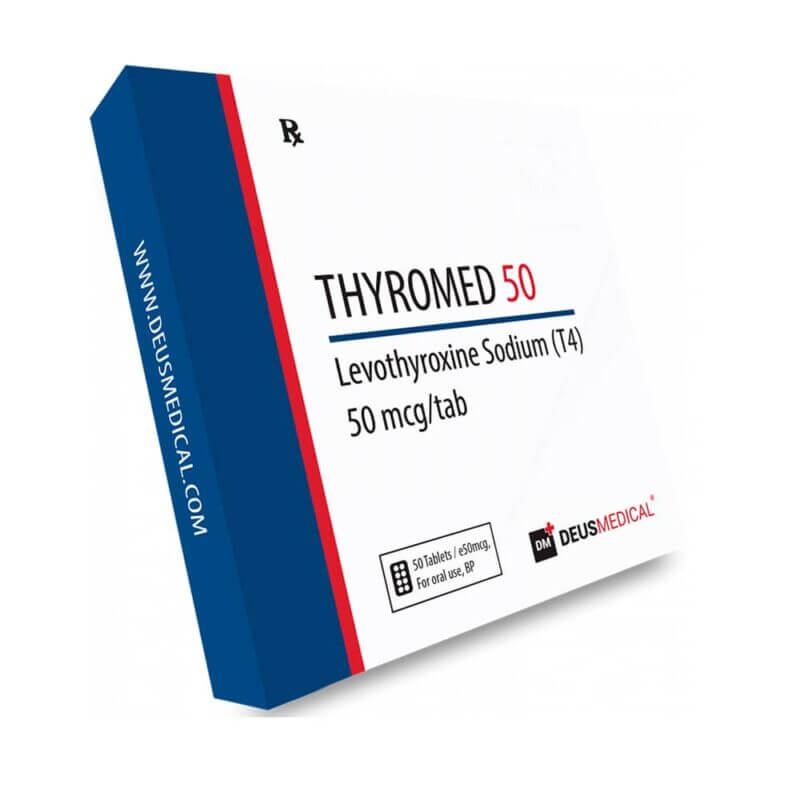 THYROMED 50 HORMONA TIROIDEA EN COMPRIMIDOS