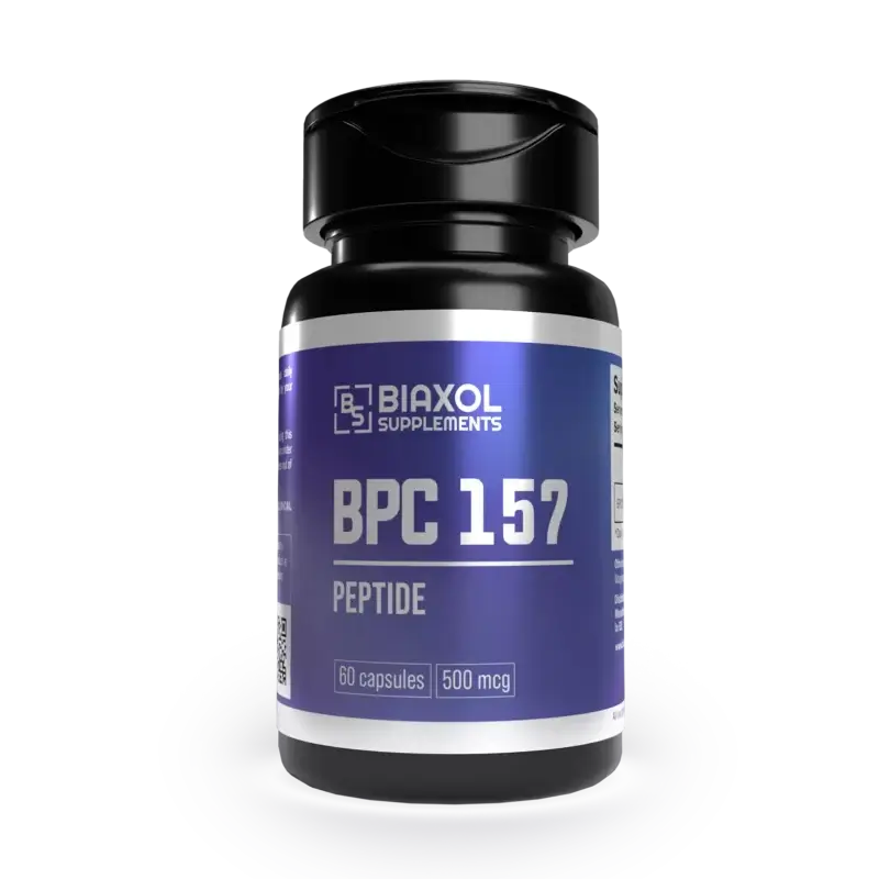 Peptide BPC-157 in capsule