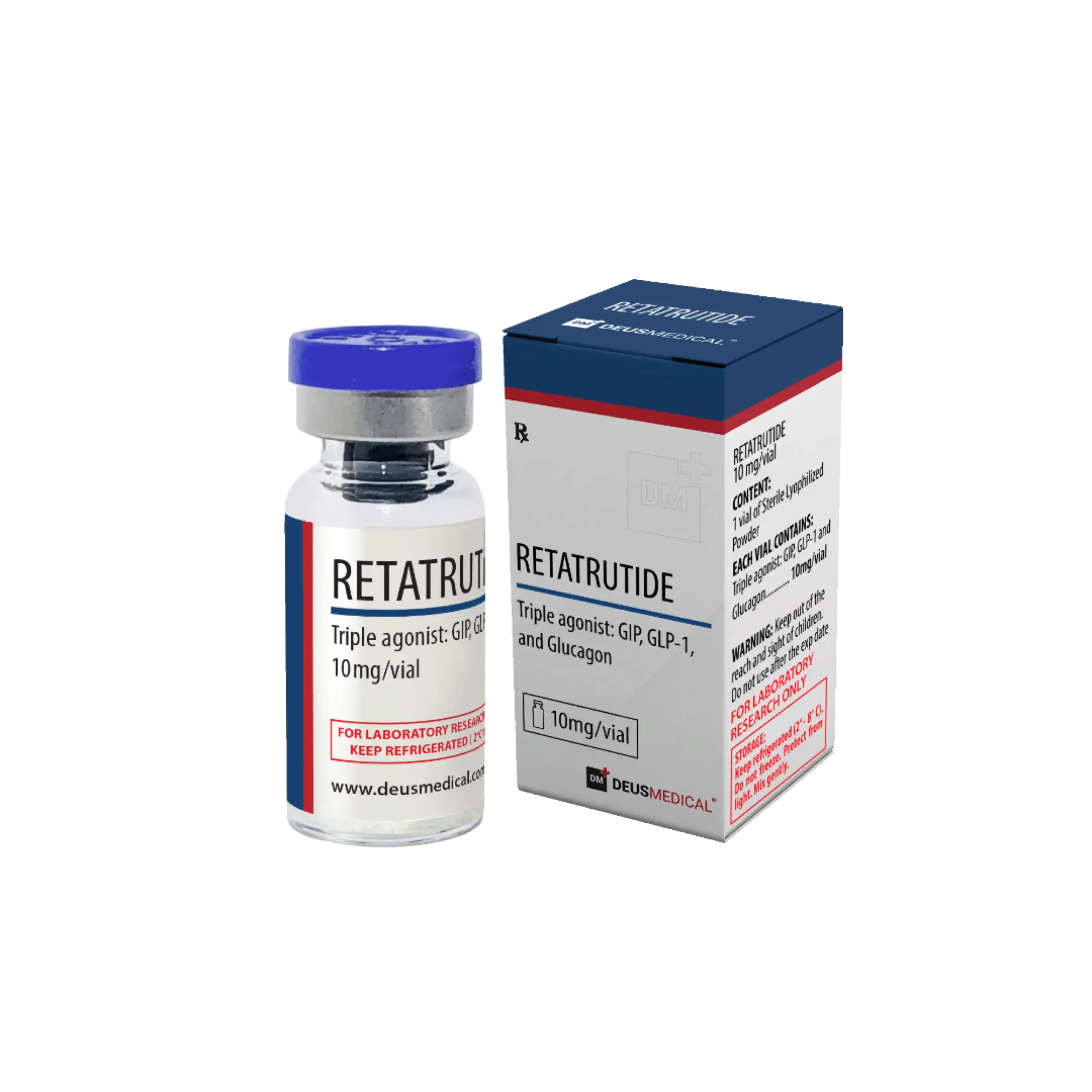 RETATRUTIDE 10mg VIAL – GLP-1, GIP & GLUCAGON AGONIST
