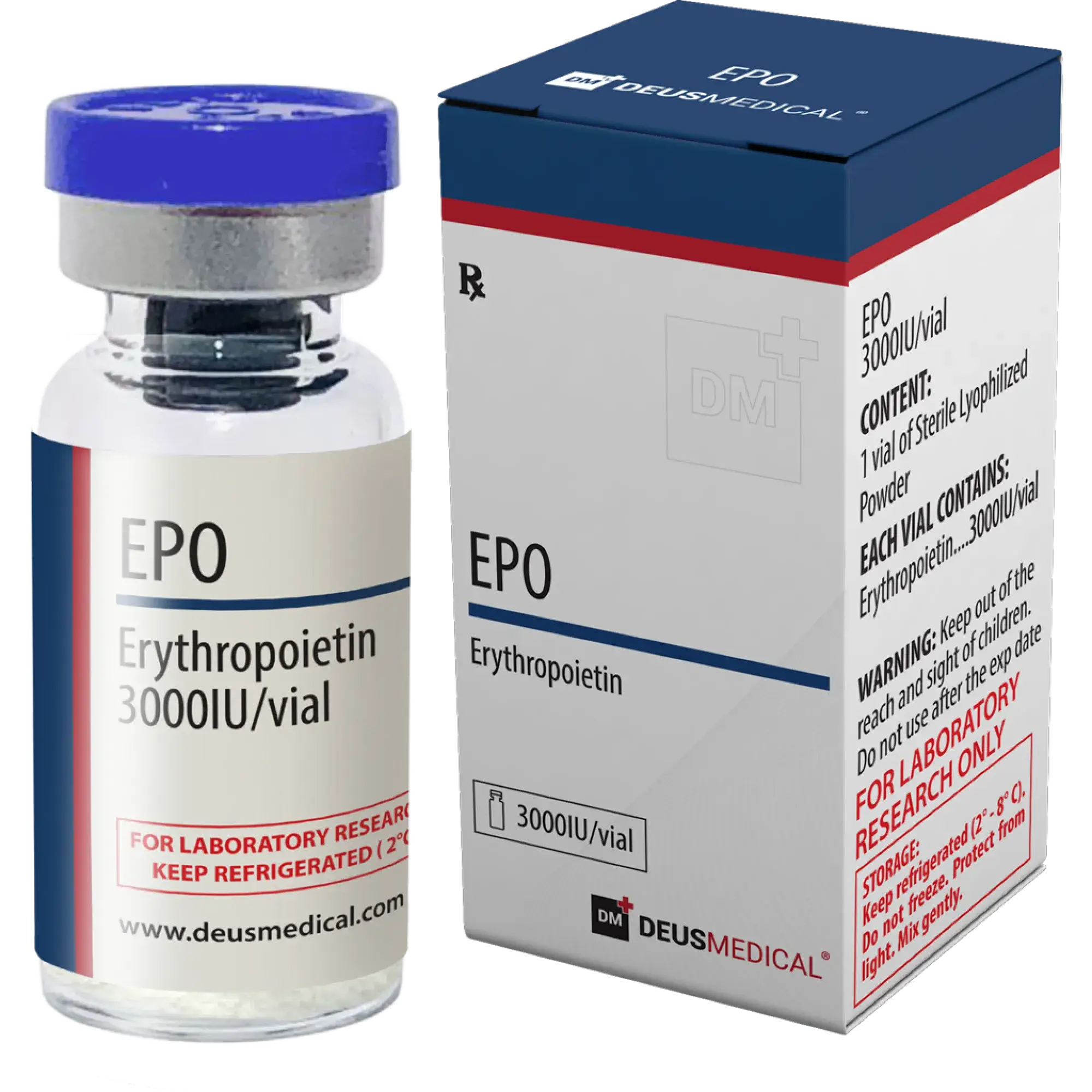 EPO (ERYTHROPOIETIN) HORMONE IN VIALS